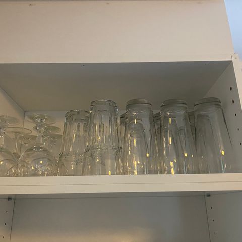 Ølglass vinglass Shake glass til salgs