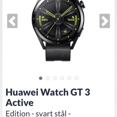 Huawei watch GT3 active