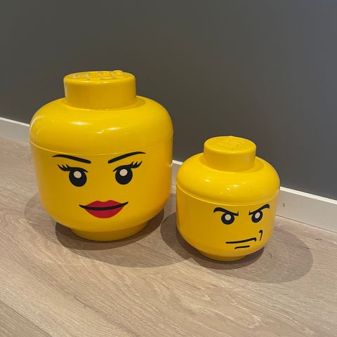Legohoder oppbevaring