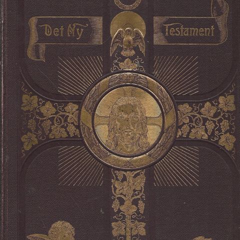 Det Ny Testament   - Christiansfeld   F. Martins's forlag 1902 - stort format