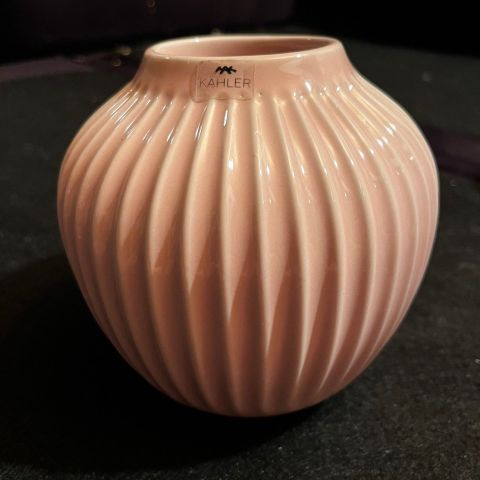Kahler vase rosa