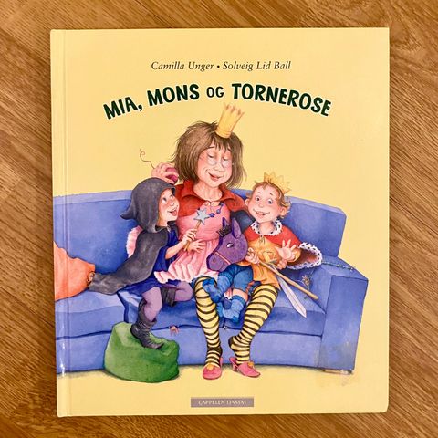 Ny barnebok ~ Mia, Mons og Tornerose