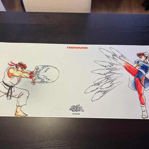 Helt Ny Higround x Street Fighter XL Musematte Limited Edition