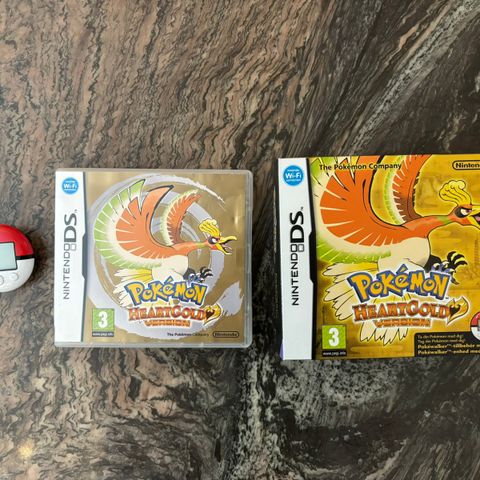 Pokemon Heartgold med Pokewalker