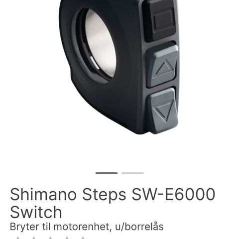 Shimano assist/shift switch SW-E6000