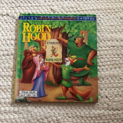 Walt Disneys små klassikere Robin Hood etterlyst (hentes/sendes)