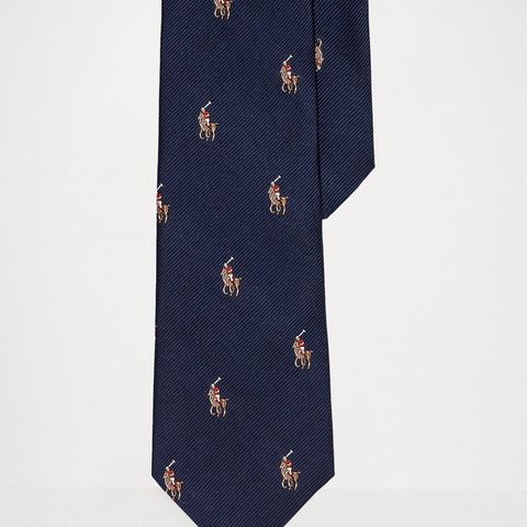 POLO RALPH LAUREN POLO PONY SILK TIE - SLIPS til barn