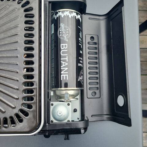 FCC portabel gassgrill/bordgrill