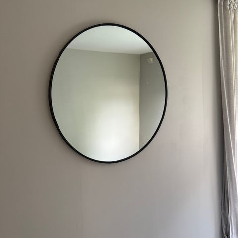 Stort rundt speil (85cm)