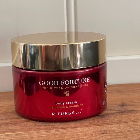 Rituals good fortune body cream