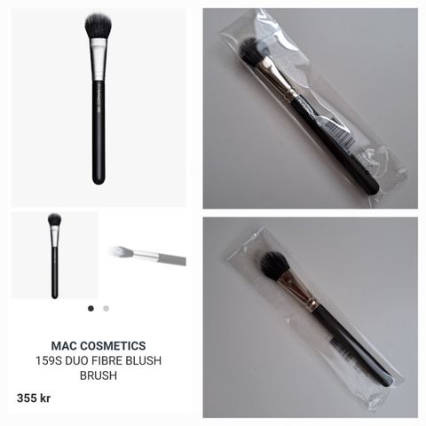 MAC 159S Duo Fibre Blush Brush ( ordinær pris 355kr.)