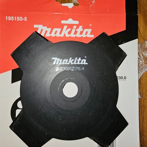 Makita krattblad  kantklipper