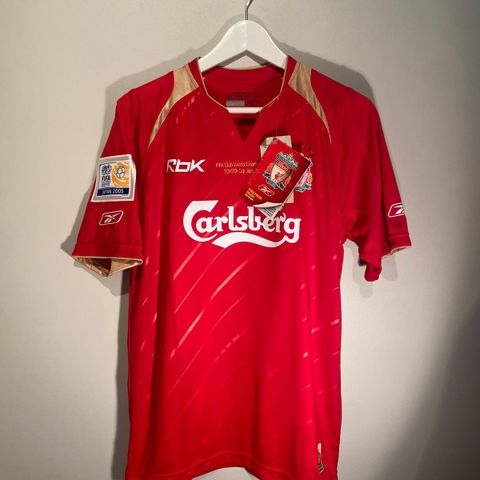 BNWT Liverpool Hjemmedrakt 05/06 #8 Gerrard, Fifa Club World Champion