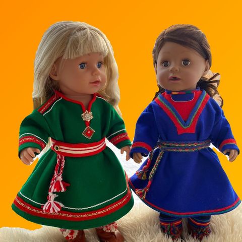 Samisk kofte til dukke selges
