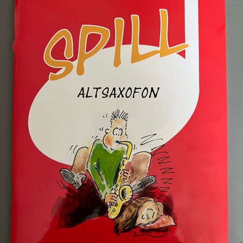 Spill Altsaxofon 1 lærebok