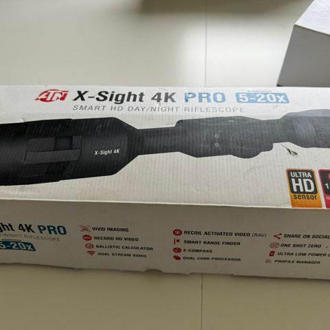 X-Sight 4K 5-20x PRO