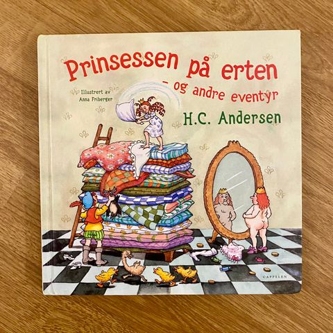 Ny barnebok ~ Prinsessen på erten - og andre eventyr