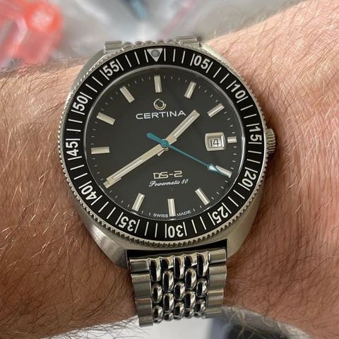 Certina DS2 Turning Bezel Titanium