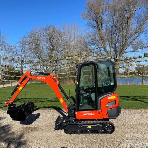 Kubota KX019 1,9 tonn minigraver til utleie