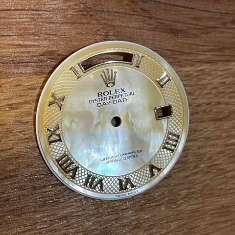 Rolex Day Date tallskive Mother Of Pearl