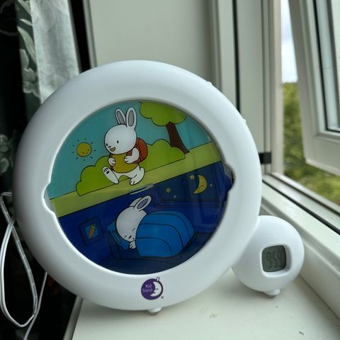 KidsSleep Vekkeklokke og nattlampe