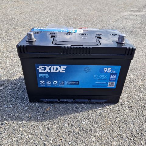 Exide EFB EL954 95Ah start- og forbruksbatteri