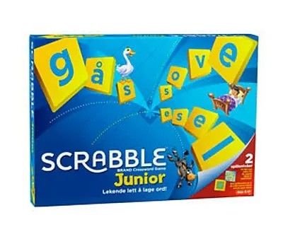 UÅPNET - Scrabble for barn