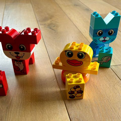 LEGO Duplo "Mitt første dyrepuslespill" 10858