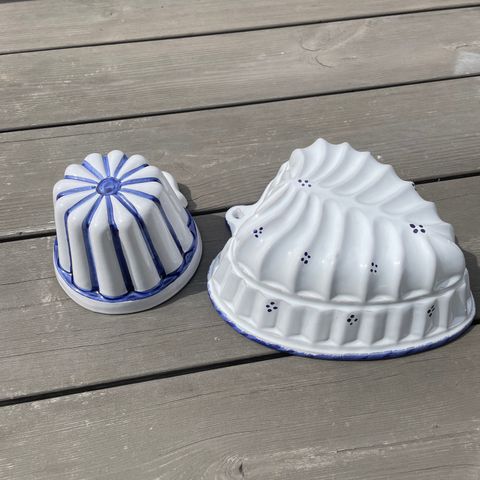 Puddingformer i keramikk