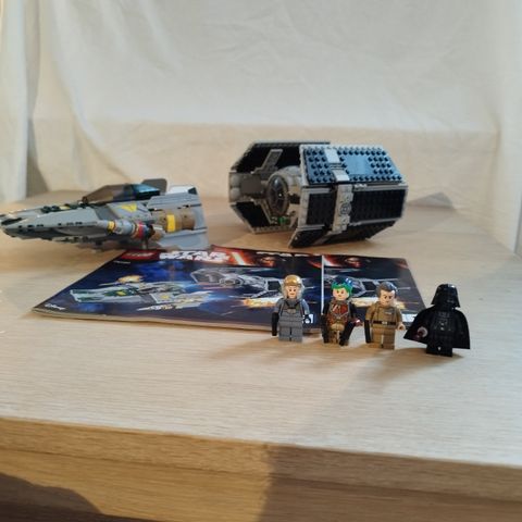 75150 LEGO Star Wars Rebels Vader's TIE Advanced vs. A-wing Fighter