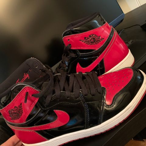 Jordan 1 patent bred, herresko