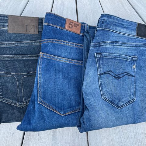 Dameklær, jeans