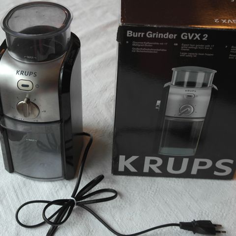 Krups GVX 2 Burr Grinder  -kaffekvern