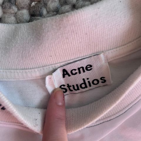 Acne Studios , hvit t-skjorte