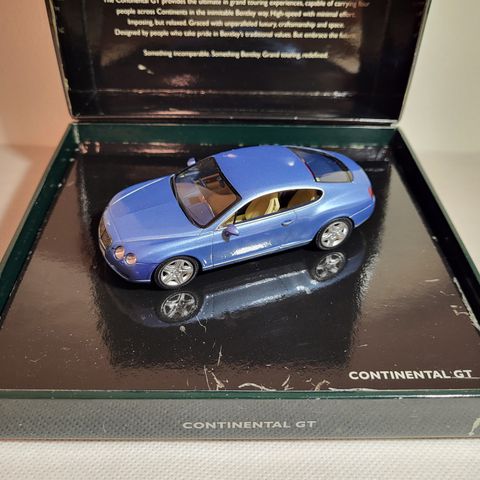 1:43 Minichamps Bentley Continental GT