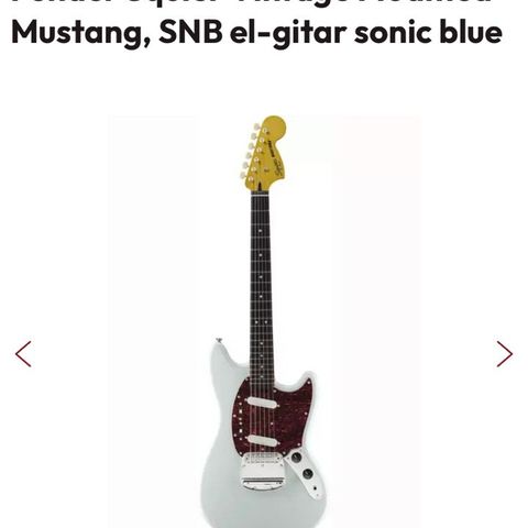 Fender Squier Mustang