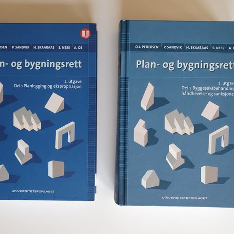 Plan- og bygningsrett, del 1 og 2, 2. utgave