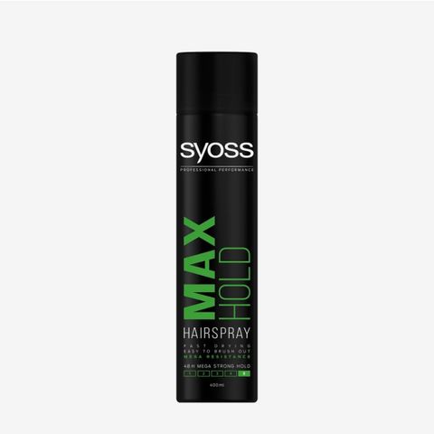 Syos Max hold hairspray - vareparti 24 stk