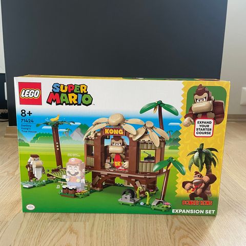 Nytt og uåpnet Lego 71424 Super Mario Donkey Kong's Tree House