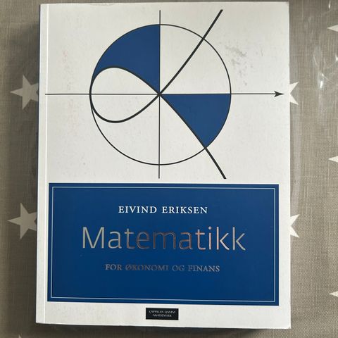 Matematikk for økonomi og finans