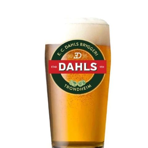 EC Dahls glass selges