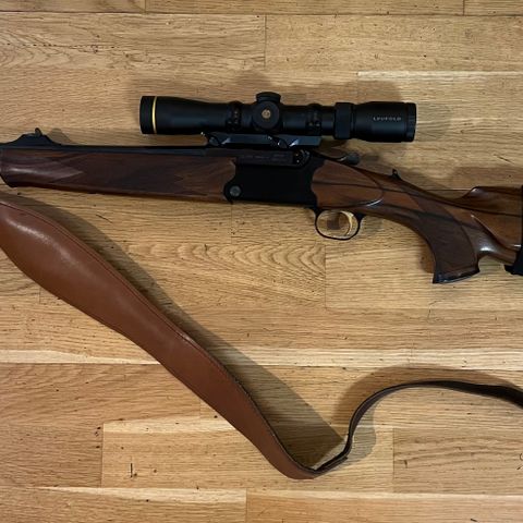 Heym dobbelt rifle med Leupold