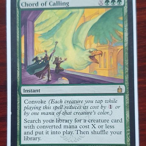 Magic the gathering kort. Chord of Calling