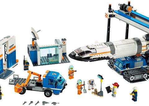 Rocket Assembly & Transport (60229) fra Lego City