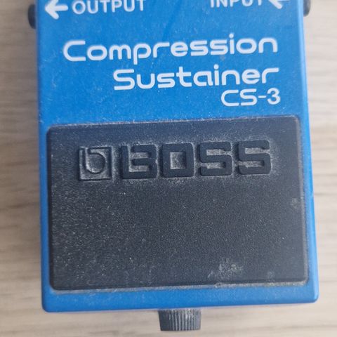 Boss compressor/sustainer CS-3