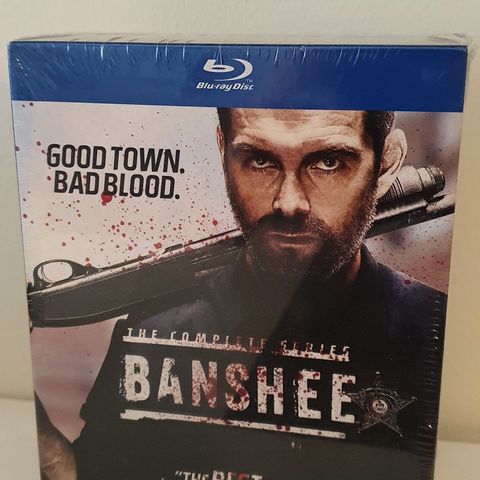 Banshee- The Complete Series- Uåpnet- norsk tekst