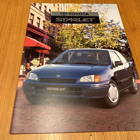 BILBROSJYRE - TOYOTA STARLET - 1997