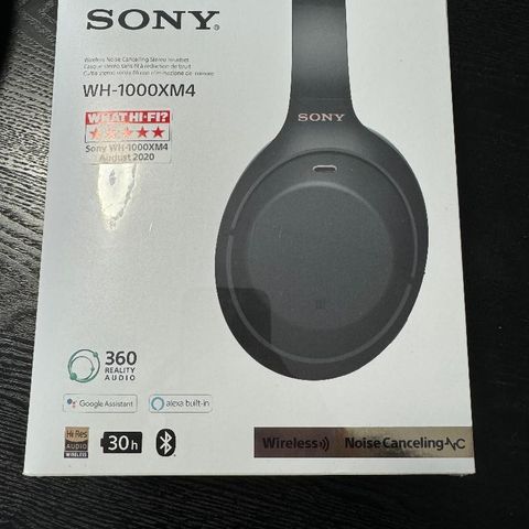 SONY WH-1000XM4 UBRUKT og Uåpnet eske!