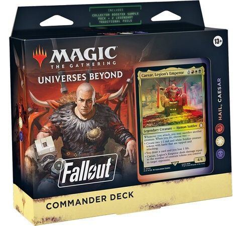 Fallout: «Hail Caesar» sealed commander deck. Magic The Gathering