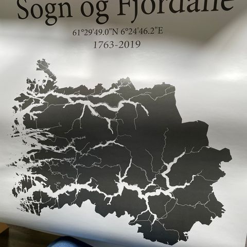 Sogn og Fjordane plakat